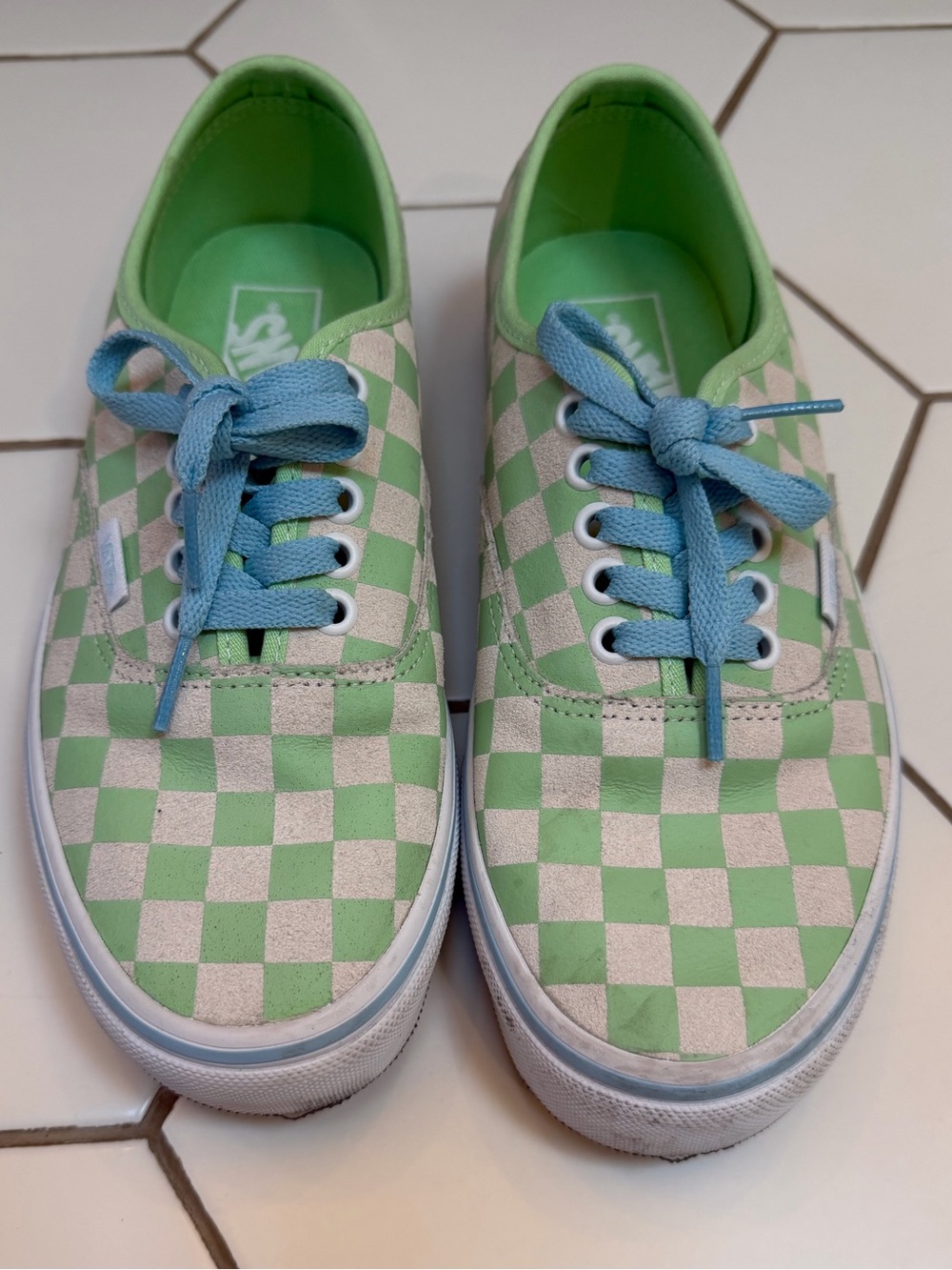 Vans Authentic Sneakers in Pistachio Green